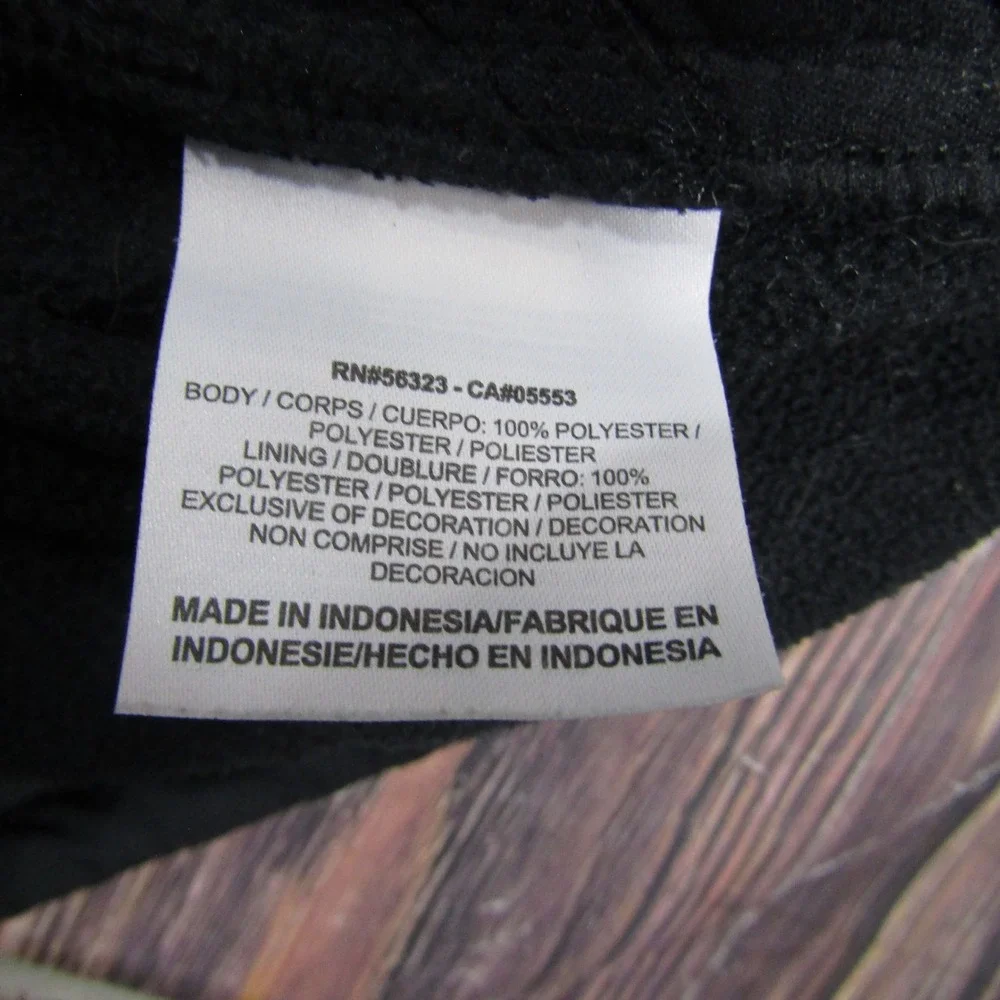 Nike Track Jacket Mens Large Black Full Zip Mock Neck Athletic BB47